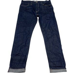 Alex Mill AM Original Japanese Selvedge Jeans Men’s Size 34 Dark Wash Button Fly